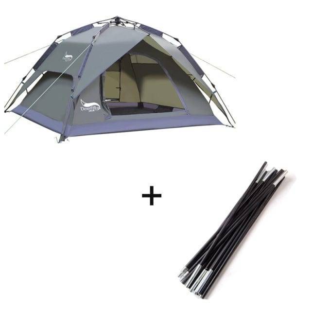 Survival Gears Depot Tents 3 way use Olive Easy Instant Setup Portable Tent
