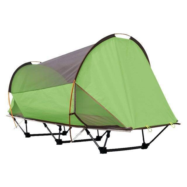 Survival Gears Depot Tents Green Off The Ground Portable Camping Tent