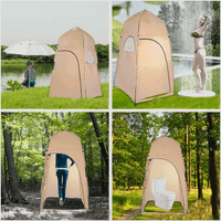 Thumbnail for Survival Gears Depot Tents Khaki Camping Privacy Toilet Shelter