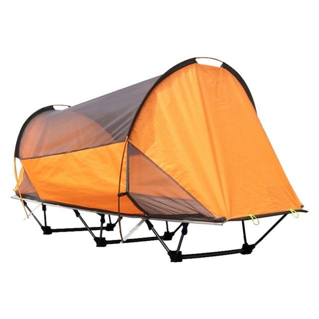 Survival Gears Depot Tents Yellow Off The Ground Portable Camping Tent