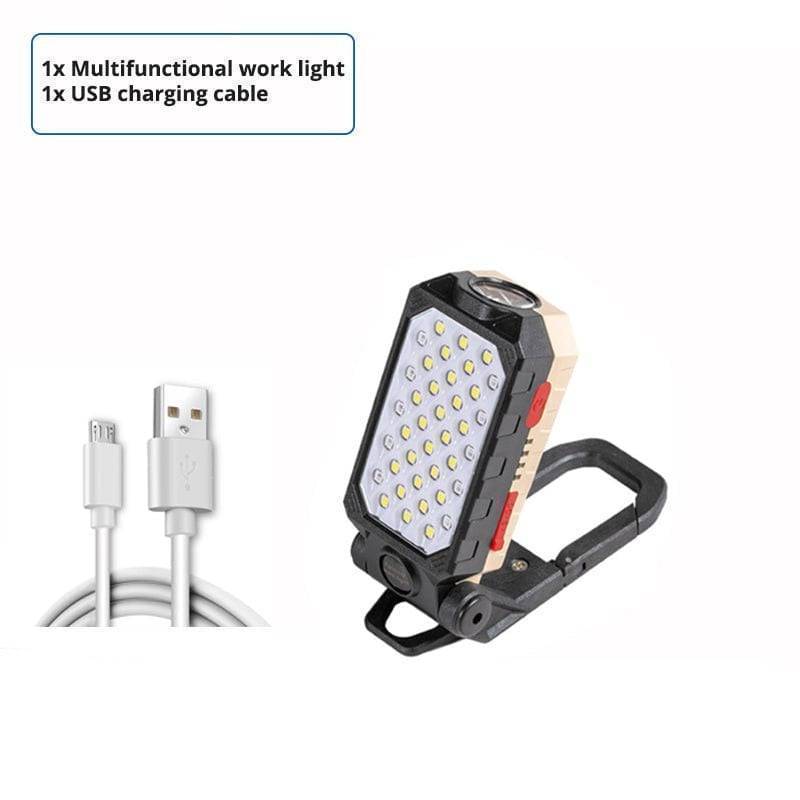 Survival Gears Depot Type B-Small / Rechargeable Lantern Magnet Design COB LED Light