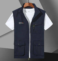 Thumbnail for Survival Gears Depot Vests & Waistcoats Dark Blue / M Multi Pocket Techwear Jacket Vest