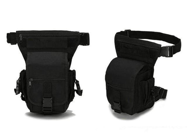 Survival Gears Depot Waist Packs Black Tactical Outdoor Drop Leg Bag