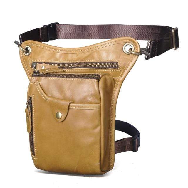 Survival Gears Depot Waist Packs Classic Leather Shoulder Sling Bag
