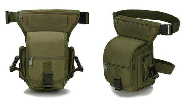 Survival Gears Depot Waist Packs Green Tactical Outdoor Drop Leg Bag