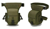 Thumbnail for Survival Gears Depot Waist Packs Green Tactical Outdoor Drop Leg Bag