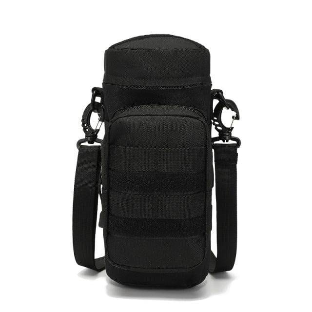Survival Gears Depot Water Bags Black One Strap Tactical Water Bottle Holder