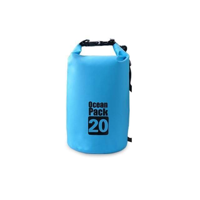 Outdoor Waterproof Dry Bag in sizes 5L, 10L, 20L for dry storage8