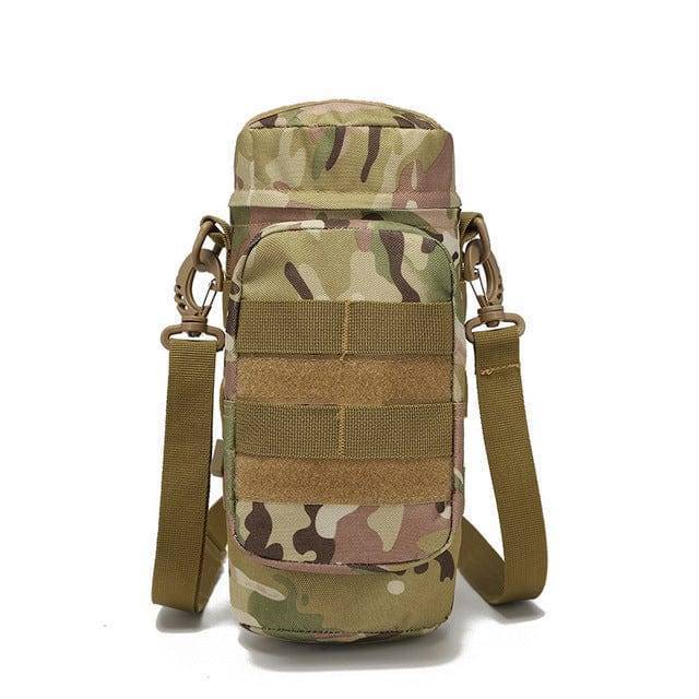 Survival Gears Depot Water Bags CP One Strap Tactical Water Bottle Holder
