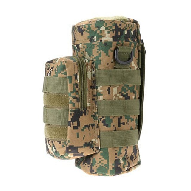 Survival Gears Depot Water Bags Digistal Jungle Camo Tactical Water Bottle Holder