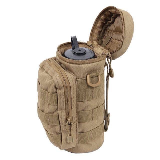 Survival Gears Depot Water Bags Khaki Camo Tactical Water Bottle Holder