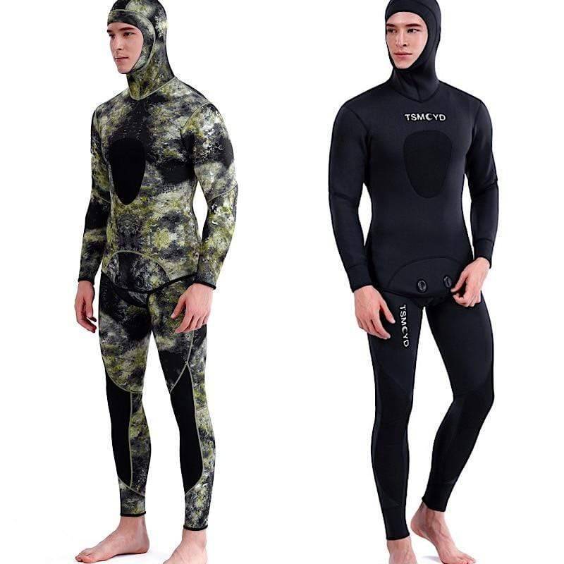 Camouflage Neoprene Diving Suit for submersible activities2