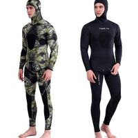 Thumbnail for Camouflage Neoprene Diving Suit for submersible activities2