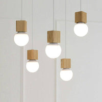 Thumbnail for Wiio Wood / Without bulb Wood Pendant light