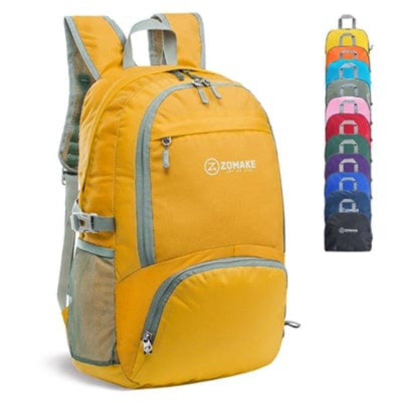 Survival Gears Depot Yellow Backpack / 19 inches Lightweight Packable Backpack
