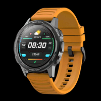 Thumbnail for Survival Gears Depot Yellow Outdoor Sports Tracker Smartwatch